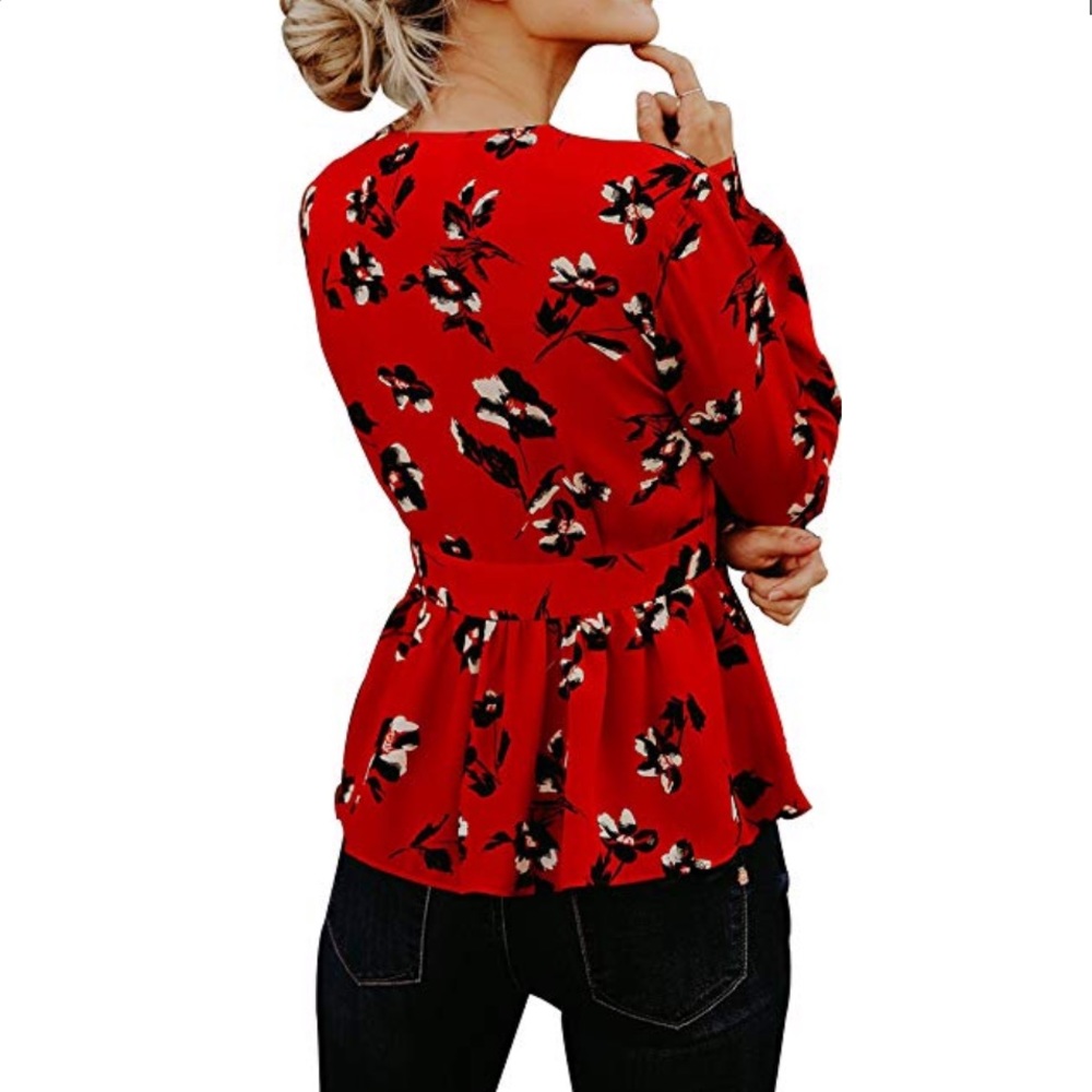 Floral blouse - Picture 4 of 8